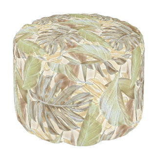 Urban decor tropical pouf footstool beanbag