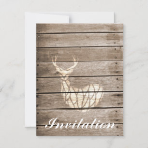 Urban Deer Invitation