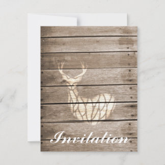 Urban Deer Invitation