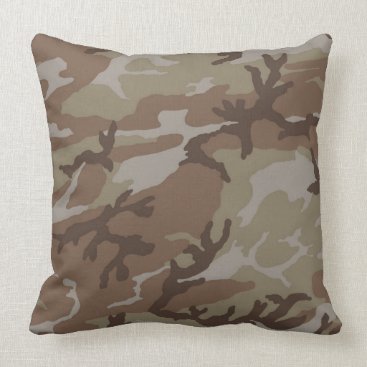 Urban Desert Camo Pillow Urban Desert Camo Pillow