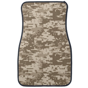 Urban Desert Digital Camo Pattern Car Mat