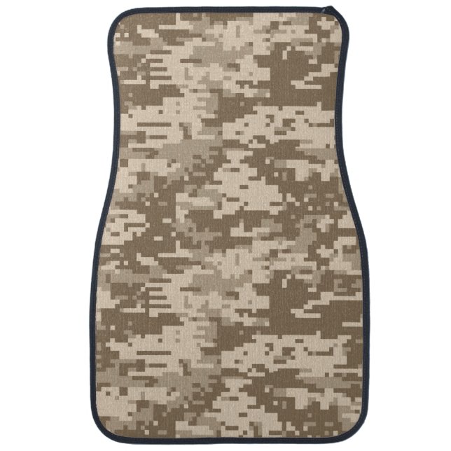 Urban Desert Digital Camo Pattern Car Mat (Front)