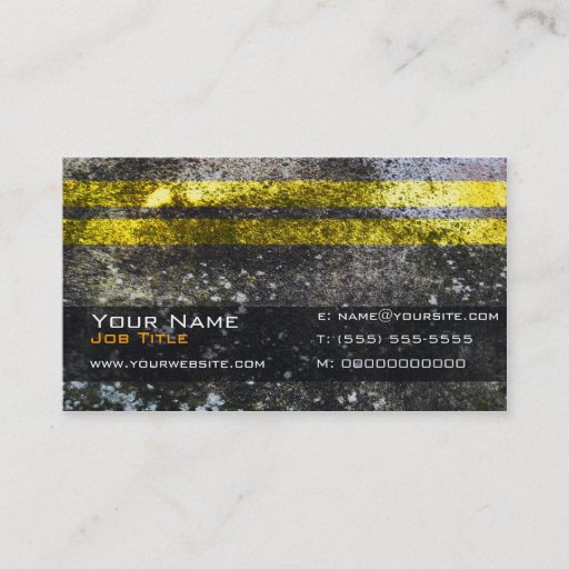 Customizable Urban Design Business Card