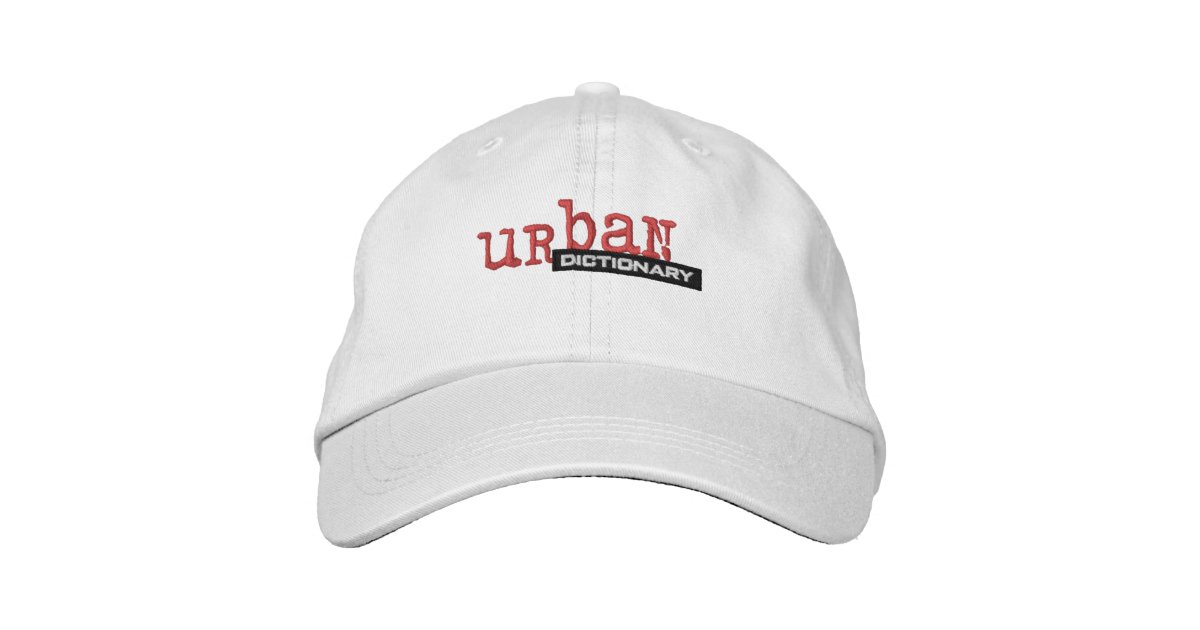 Urban Dictionary embroidered hat | Zazzle.com