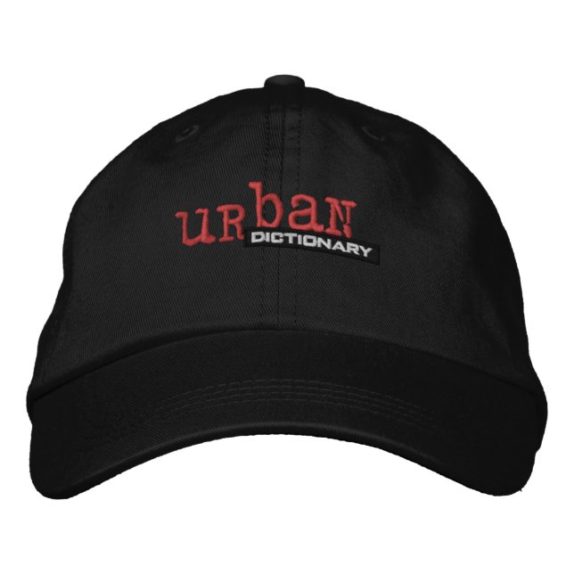 Urban Dictionary embroidered hat (Front)