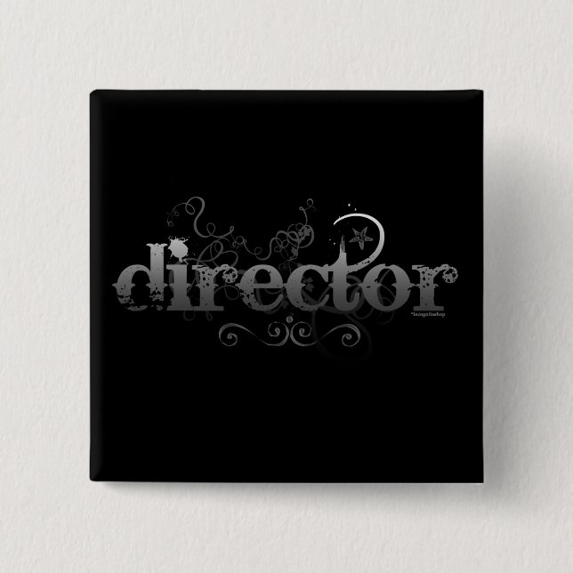Urban Director Pinback Button (Front)