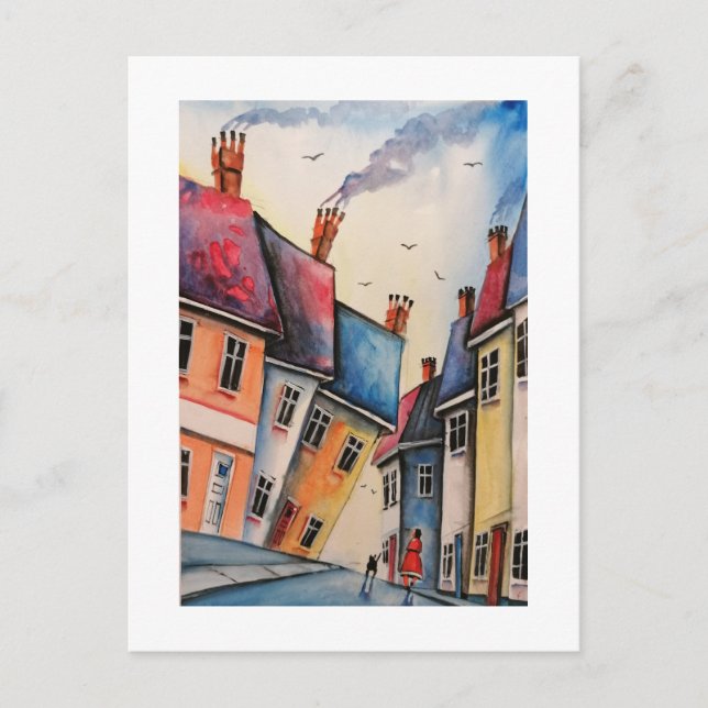 Urban Dwellers Art Postcard 5 (Front)