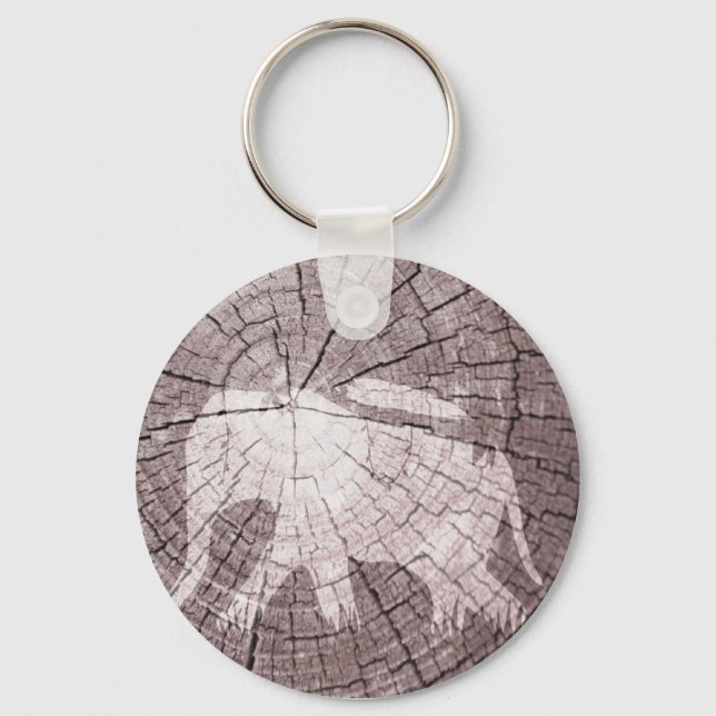 Urban Elephant Keychain (Front)