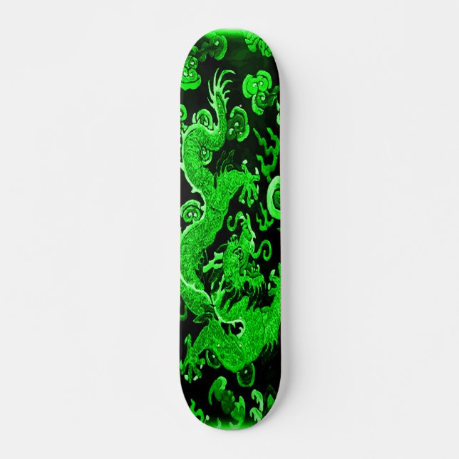 Urban Emerald Dragon Element Custom Pro Board (Front)