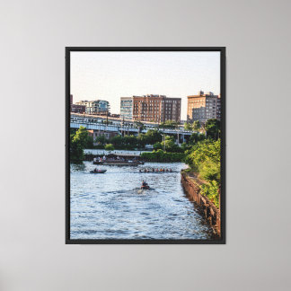 Urban Environment Stretched Canvas Print