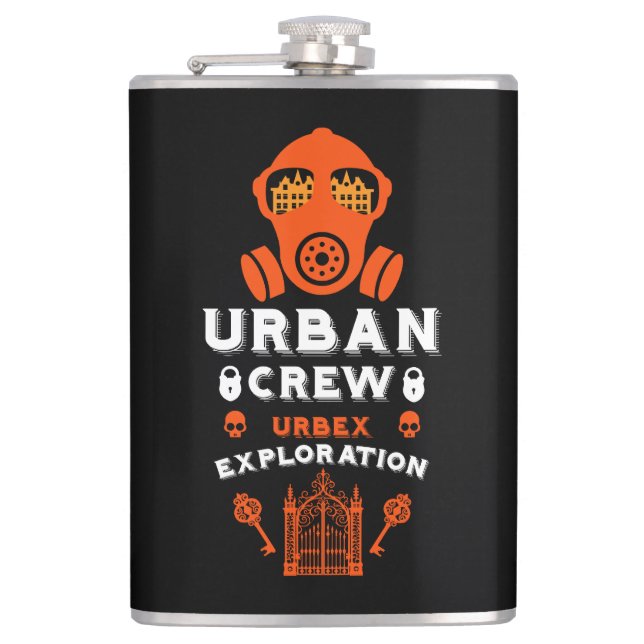  Urban Exploration Urbex  Flask (Front)