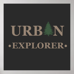 Urban explorer poster