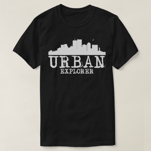 Urban Explorer Urbex Lost Places City Exploration  T-Shirt (Design Front)