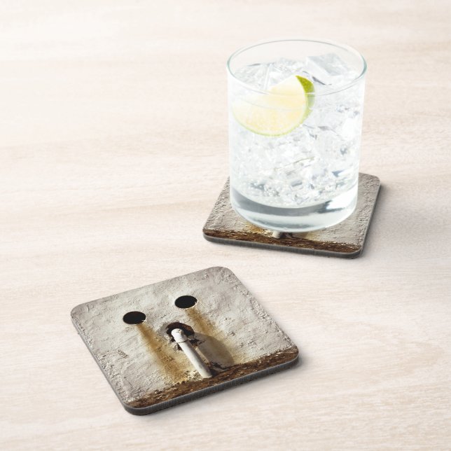Urban Exposed Water Pipe  Beverage Coaster (Right Side)