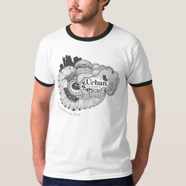 Urban Farmer - It's a Sustainable Thing T-Shirt (Front)