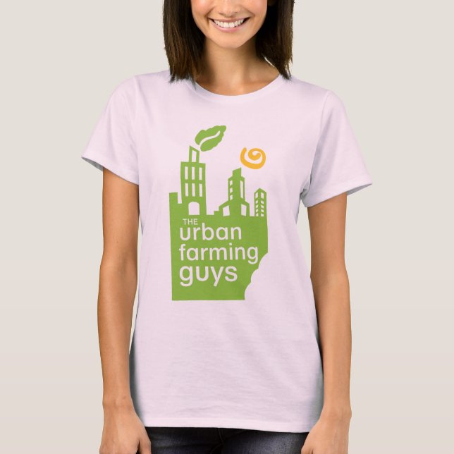 Urban Farming Guys Organic Womens Tee (Front)