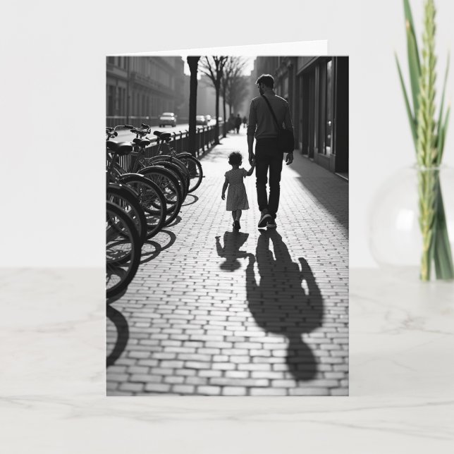 Urban Fathers Day Stroll Card (Front)