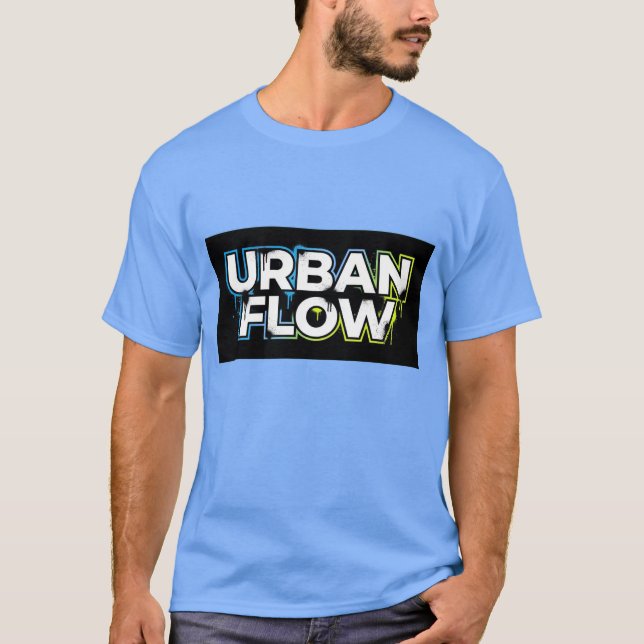 Urban Flow Streetwear Logo Tee (Front)