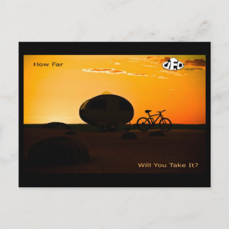 Urban Freedom Outlander Mark II Sunset Postcard