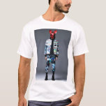 &quot;Urban Fusion Wizardry: Keith Haring x Bape Logo T T-Shirt