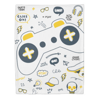Urban Gamer  Duvet Cover