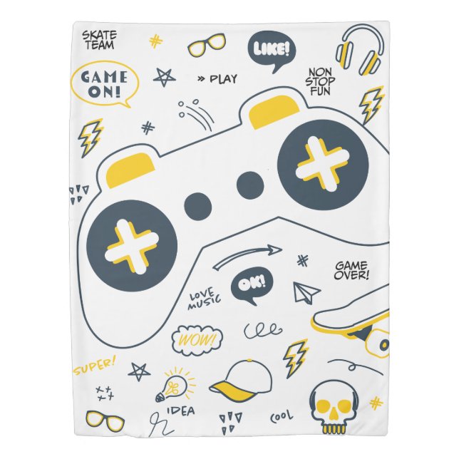 Urban Gamer  Duvet Cover (Front)