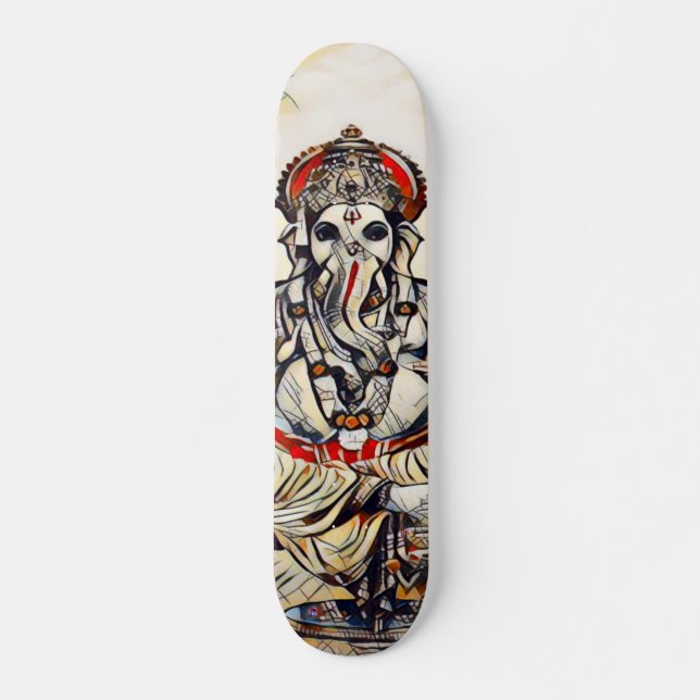Urban Ganesha Indie Art Element Custom Pro Board (Front)