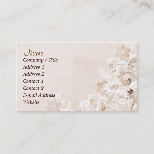 Urban Garden Business Card (Front)