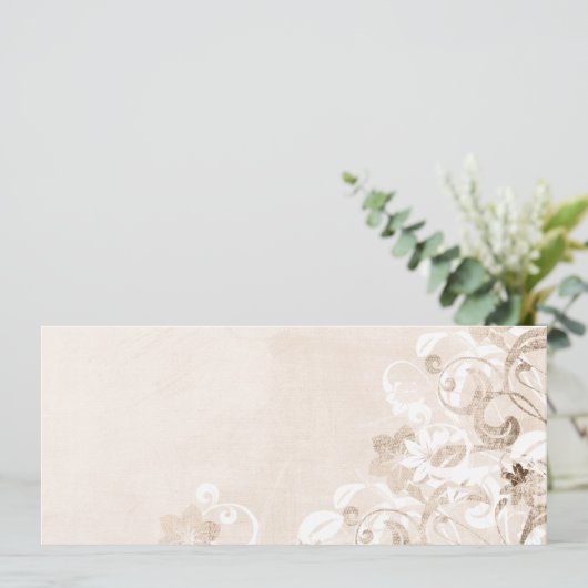 Urban Garden Flat Note Card (Standing Front)