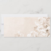 Urban Garden Flat Note Card (Back)