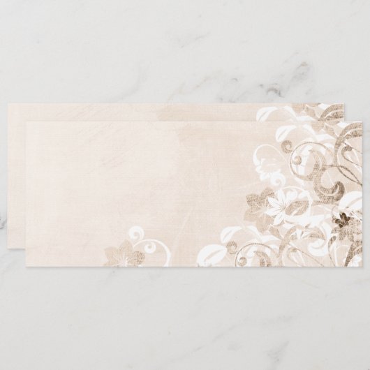 Urban Garden Flat Note Card (Front/Back)