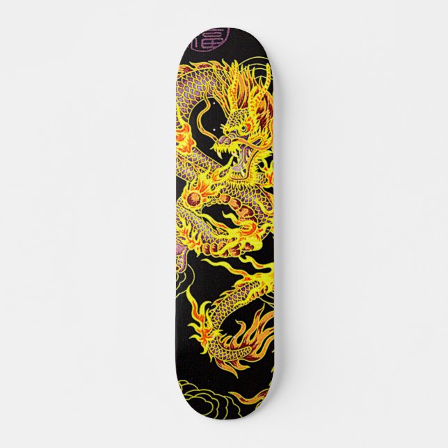 Urban Gold Dragon Mystic Element Custom Pro Board (Front)