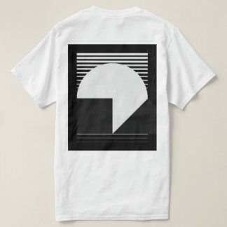 Urban Good Night – Minimalist City Moon T-Shirt