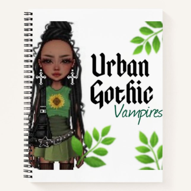 Urban Gothic Vampires Notebook 3 (Front)