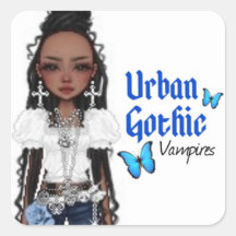 Urban Gothic Vampires Sticker 7