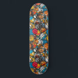 Urban Graffiti Basketball Skateboard<br><div class="desc">This unqiue cool graffiti Basketball design is certain to appeal to any fan of basketball</div>