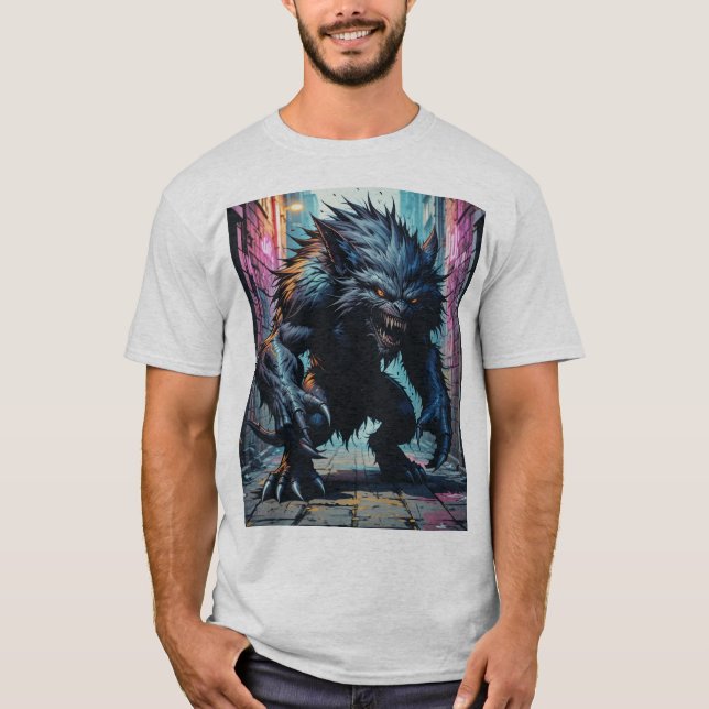 Urban Graffiti Beast T-Shirt (Front)