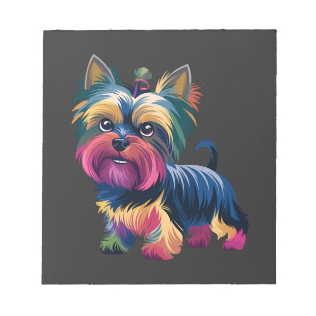 Urban Graffiti Dog Notepad (Front)