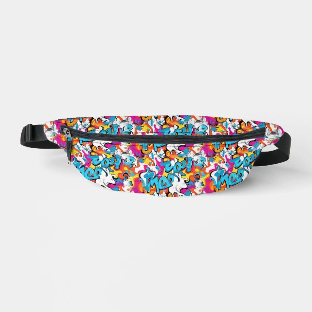 Urban Graffiti Fanny Pack (Front)