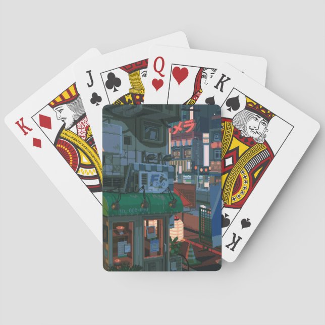 Urban graffiti  poker cards (Back)