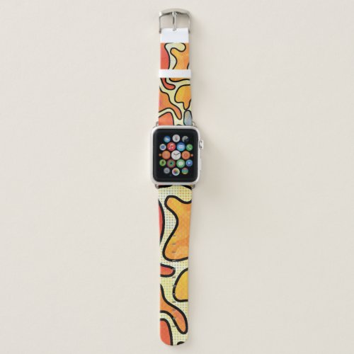 Urban Graffiti Seamless Art Texture Apple Watch Band
