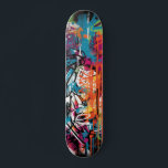 Urban Graffiti Street Art Skateboard<br><div class="desc">Unleash your inner street artist with this edgy and vibrant graffiti-inspired skateboard design. Featuring bold graffiti letters, spray paint effects, and a burst of vivid colors, this skateboard is perfect for making a statement at the skate park or on the streets. Show off your unique style and passion for skateboarding...</div>