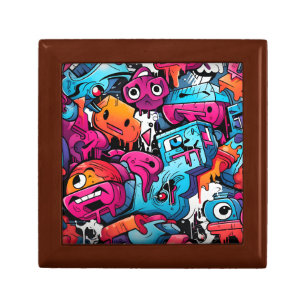 Urban Graffiti Street Art Splash Gift Box