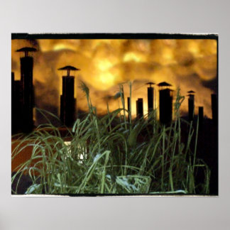 urban grass poster