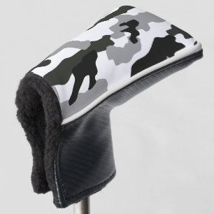 Urban grey camouflage no. 15 print golf head cover