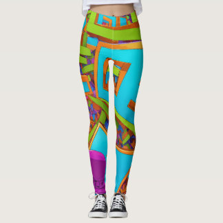"Urban Groove Leggings: Hip-Hop Inspired Style" Leggings