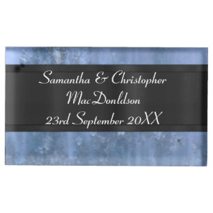 Urban grunge diselpunk style alternative wedding table number holder