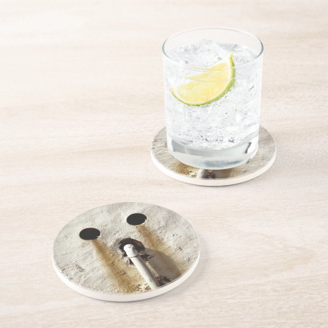 Urban Grunge Exposed Water Pipe Coaster (Side)