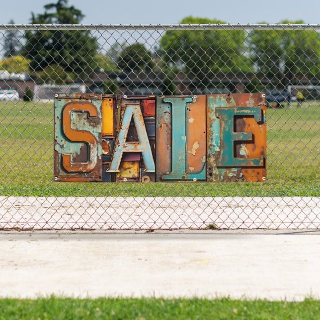Urban Grunge 'Sale' Banner (Insitu)