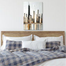 Urban Harmony Minimalist Cityscape